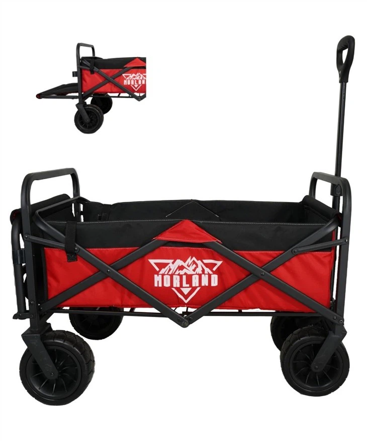 Lightweight Beach Trolley Openable Folding Wagon