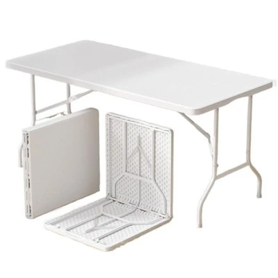 Table pliante de mariage en plastique de 6 pieds
