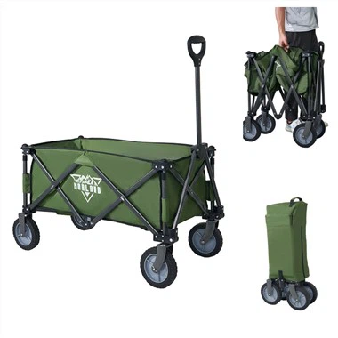 Wagon utilitaire pliable portable d'extérieur