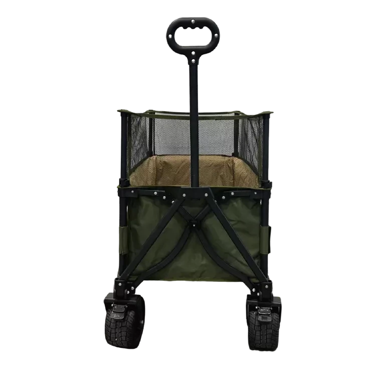 Large Collapsible Camping Wagon Carts with Adjustable Extended Height (3)