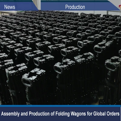 Assemblage et production de wagons pliants pour commandes mondiales