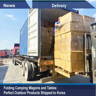 Wagons et tables de camping pliants : des produits d'extérieur parfaits expéd...