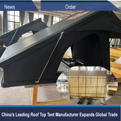 Le principal fabricant de tentes top-top de la Chine étend le commerce mondial