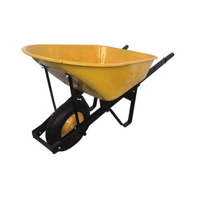 Brouette en métal à pneus solides WH6601