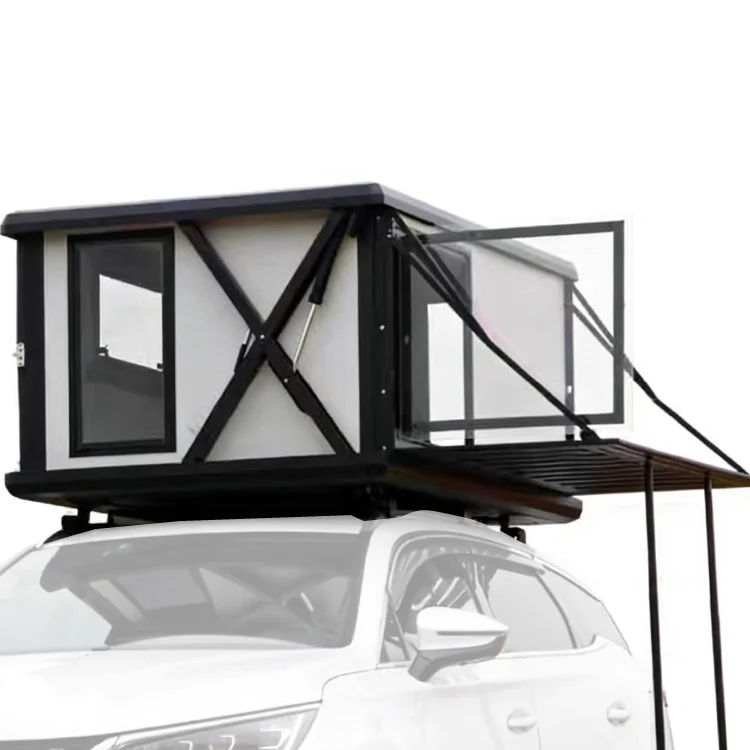 Electric Rooftop Tent with Balcony 4 Electric Rooftop Tent with Balcony 4